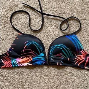 PINK Victoria’s Secret deep plunge swim top
